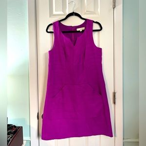 Adorable Ann Taylor Purple Mod Medium Dress!!